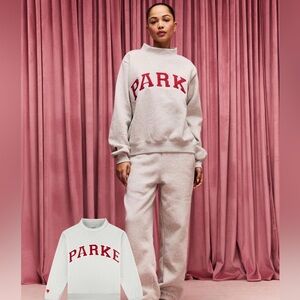 Valentine's Varsity Mockneck L/XL